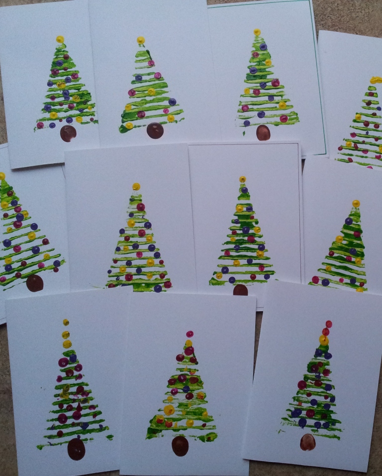Christmas Tree Christmas Cards | Mermaids` Makings